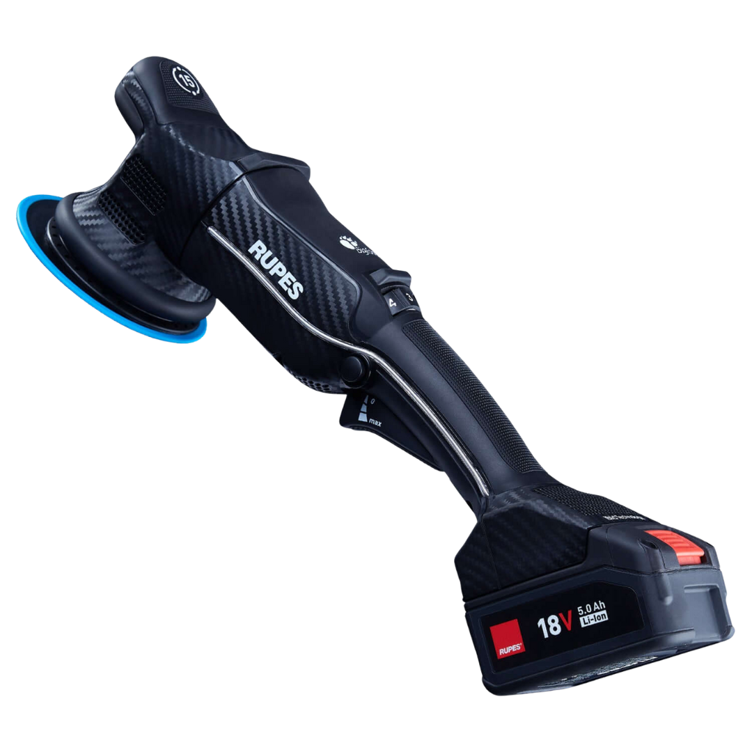 Rupes HLR15 Batteri polermaskine inkl. batterier - Dual Action