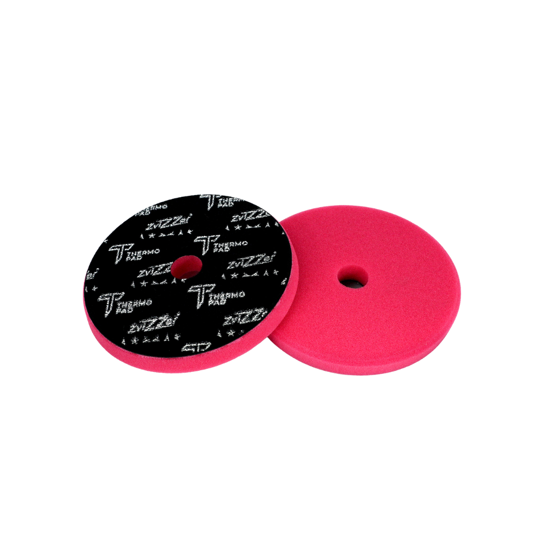 ZviZZer Thermo Trapez rød - Heavy cut polerskive