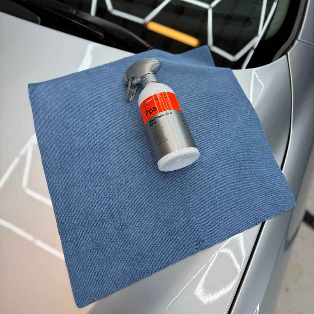 Microfiberklud klud - Autoglow Laser Edge 330 GSM 10 stk.