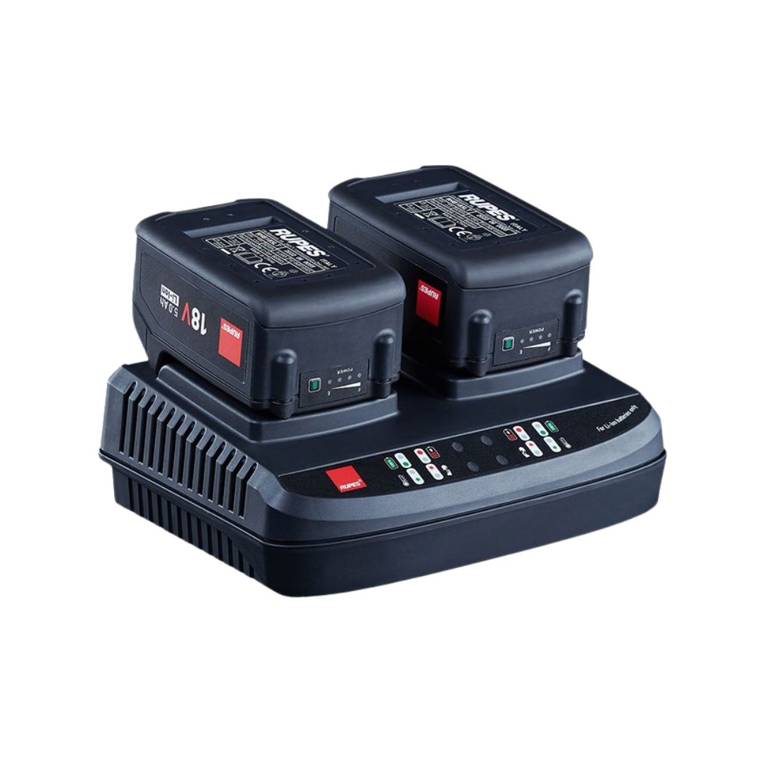 Rupes HLR15 Batteri polermaskine inkl. batterier - Dual Action