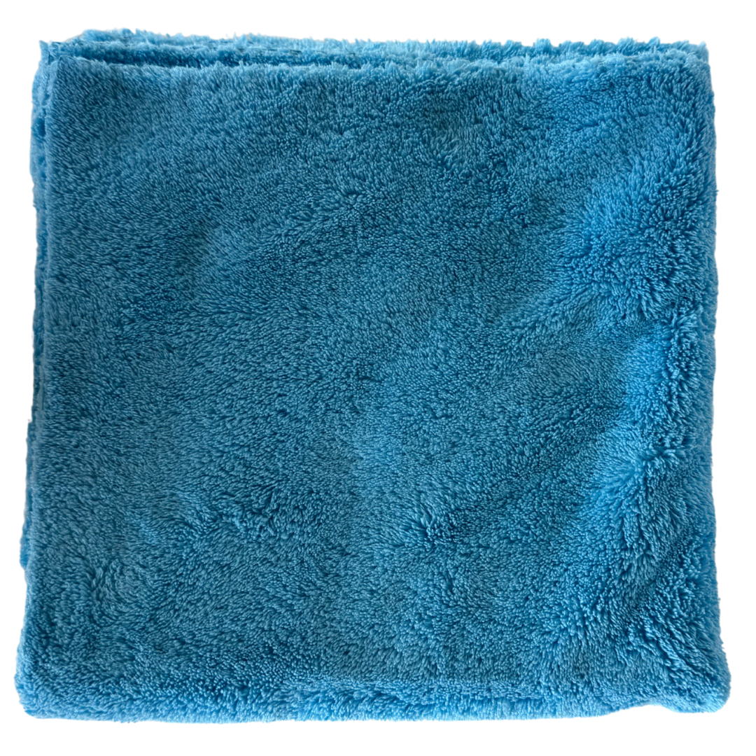 Super Blød Microfiberklud - AG Blue Laser Edge 500 GSM