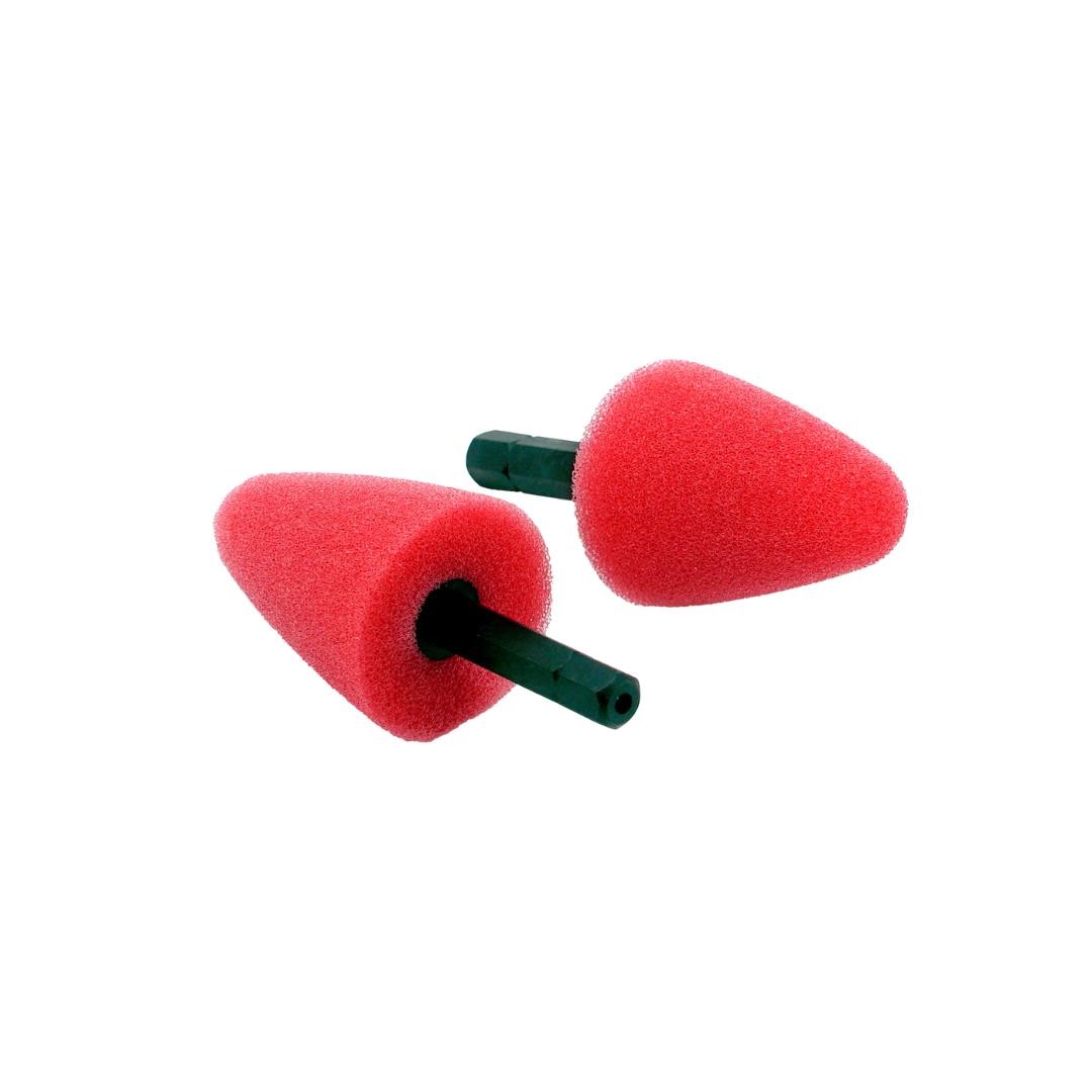 ZviZZer Thermo Cone rød - Hård polerkegle