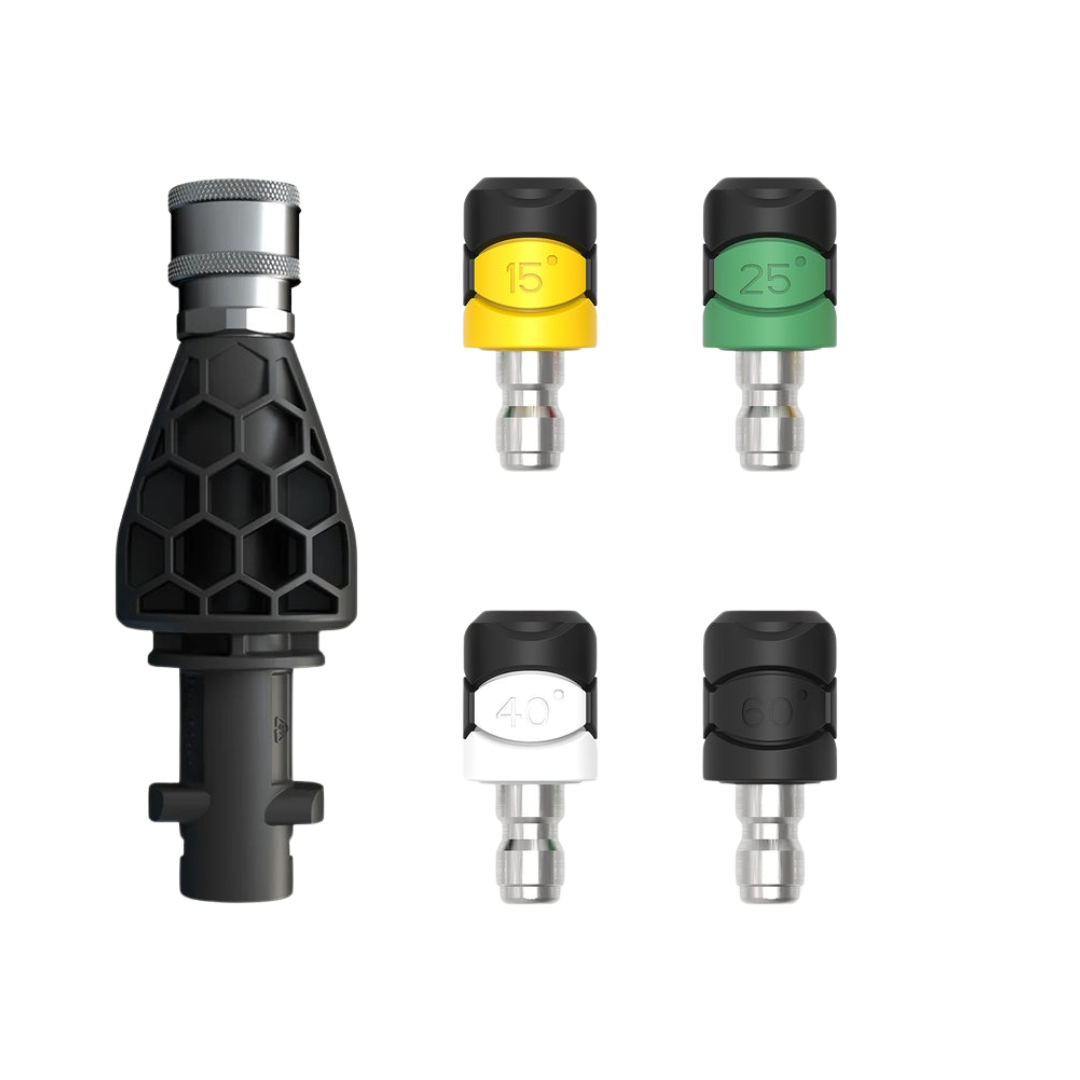 AVA Quick Connect Nozzle Kit - Dysse sæt til AVA Højtryksrenser