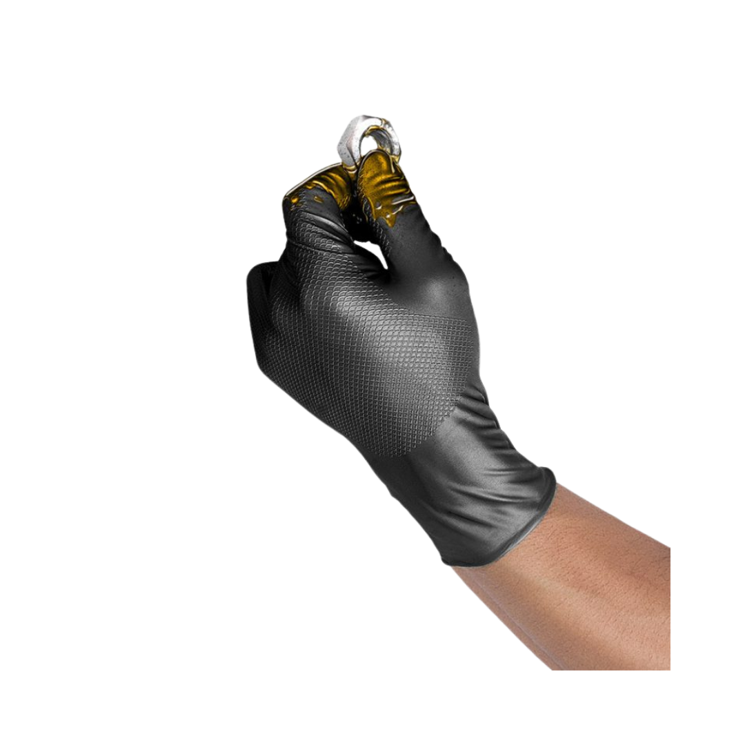 Grippaz Nitril handsker til bilpleje 50 stk.