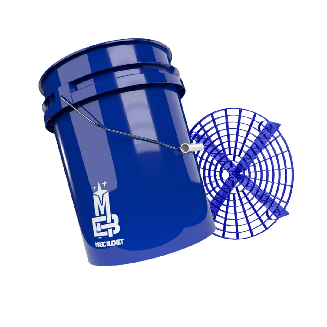 Magic Bucket blå - Vaskespand inkl. Grit Guard