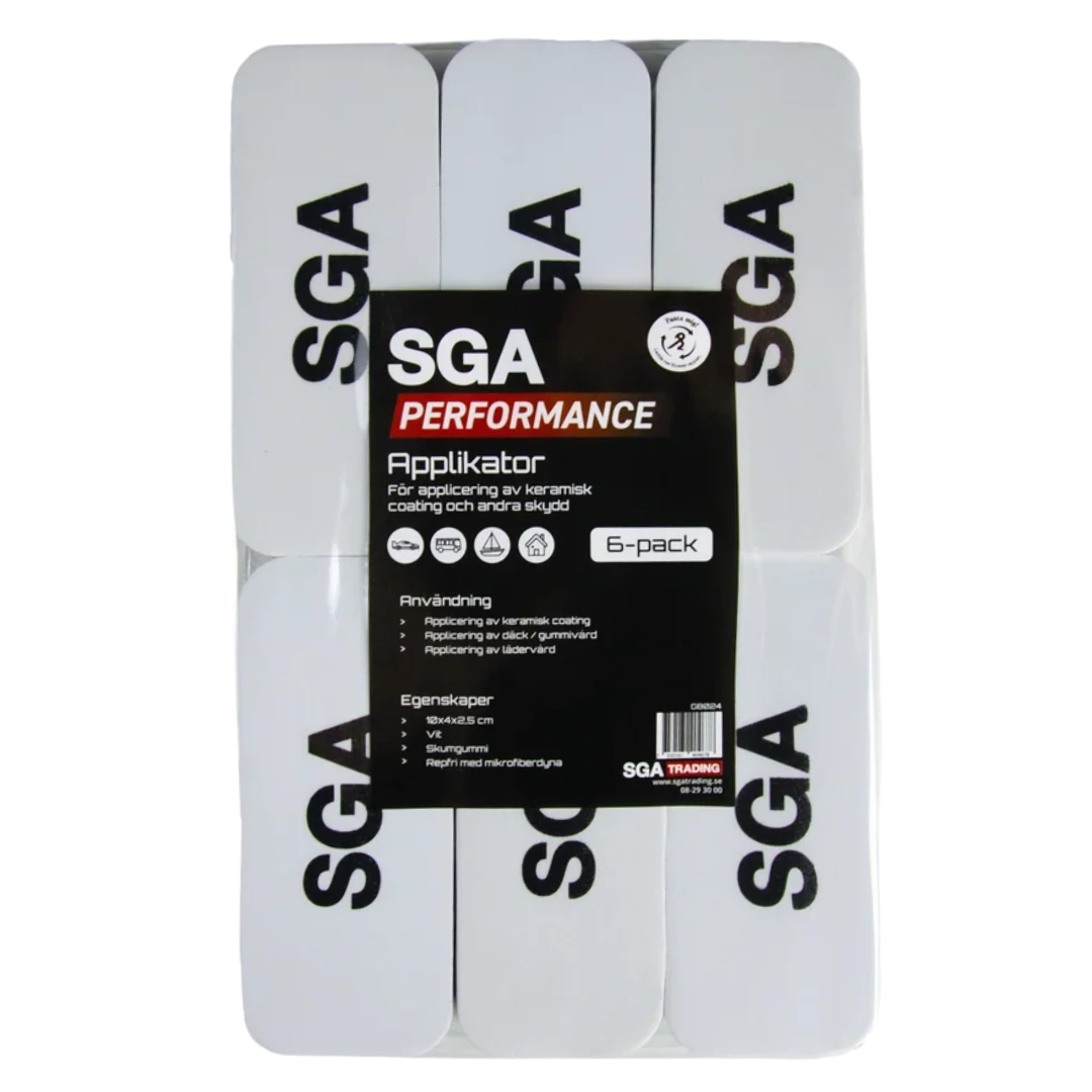 SGA Performance Coating Applikator – 6 stk pakke.