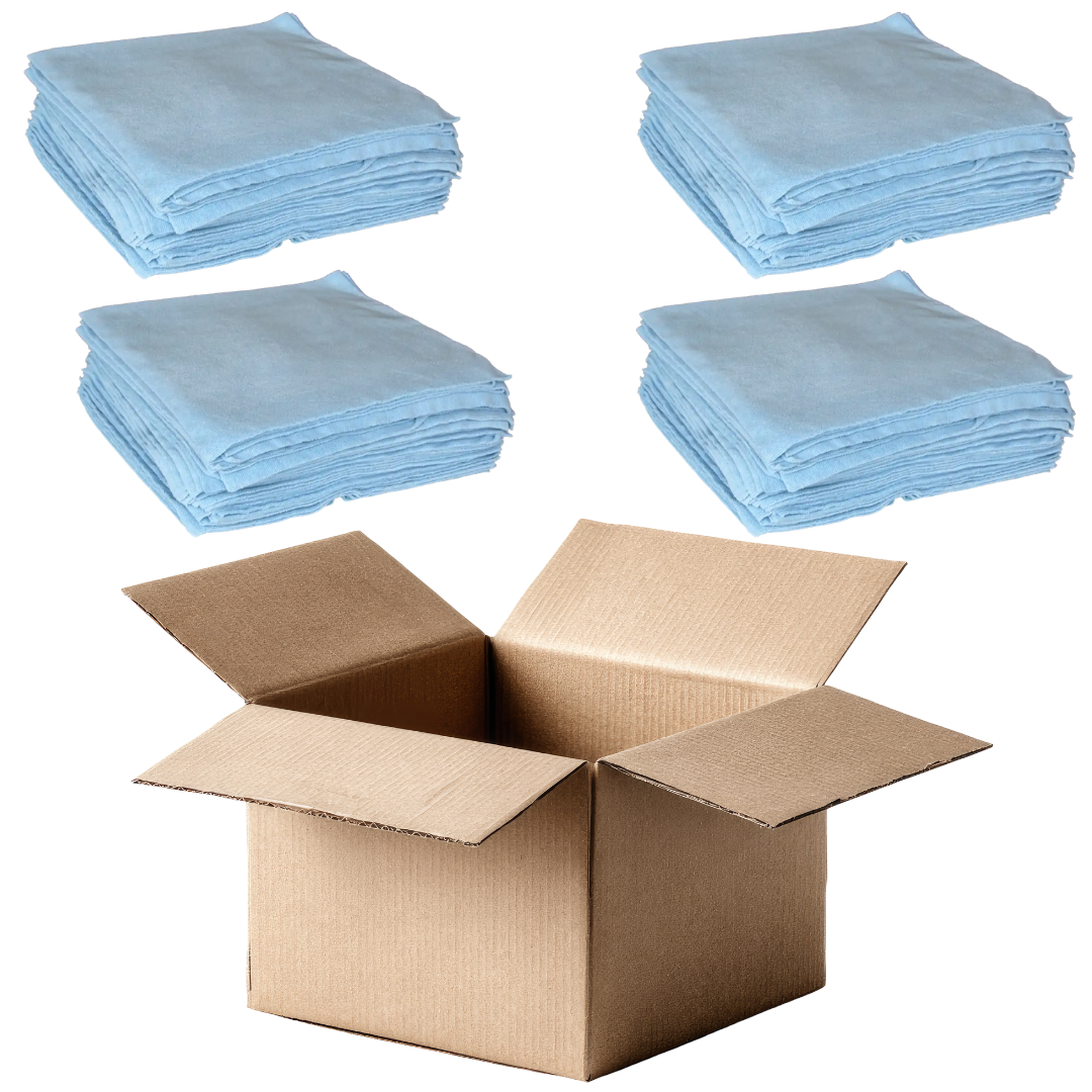 Microfiber klud - Autoglow Multiklud 300 GSM Blå 200 stk