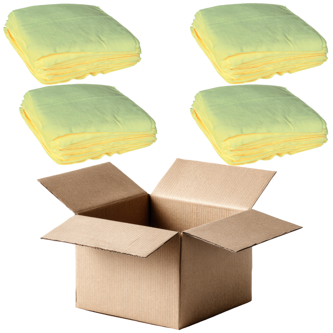 Microfiber klud - Autoglow Multiklud 300 GSM Gul 200 stk