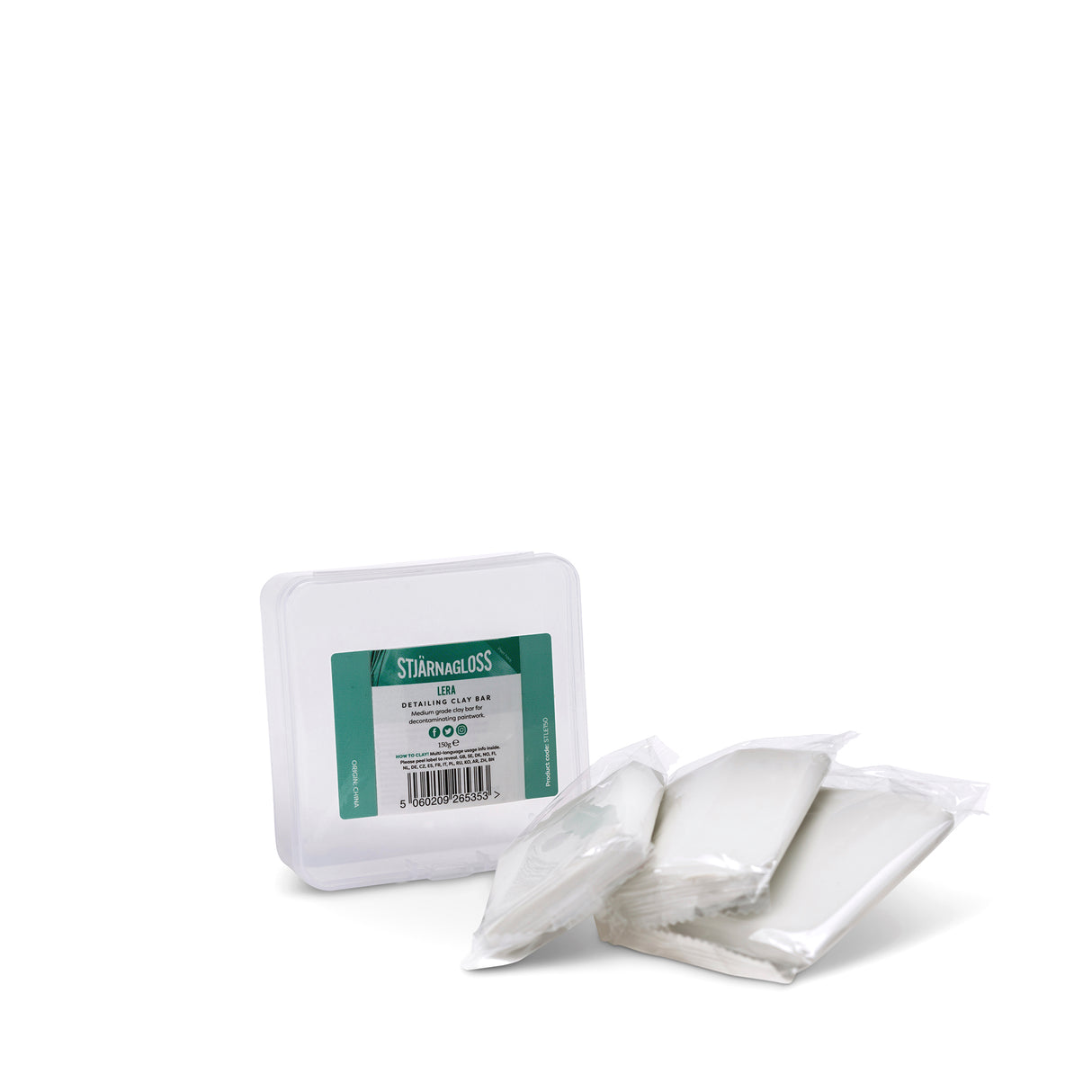 Claybar Sæt Til Lakrens - Stjärnagloss Lera