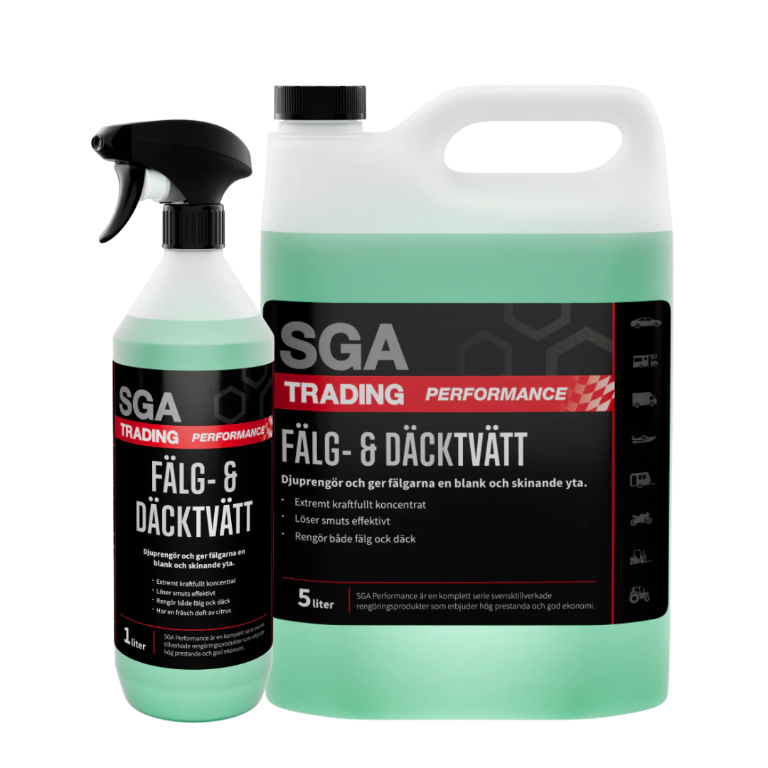 SGA Performance fælg & dækrens Alkalisk - Koncentrat