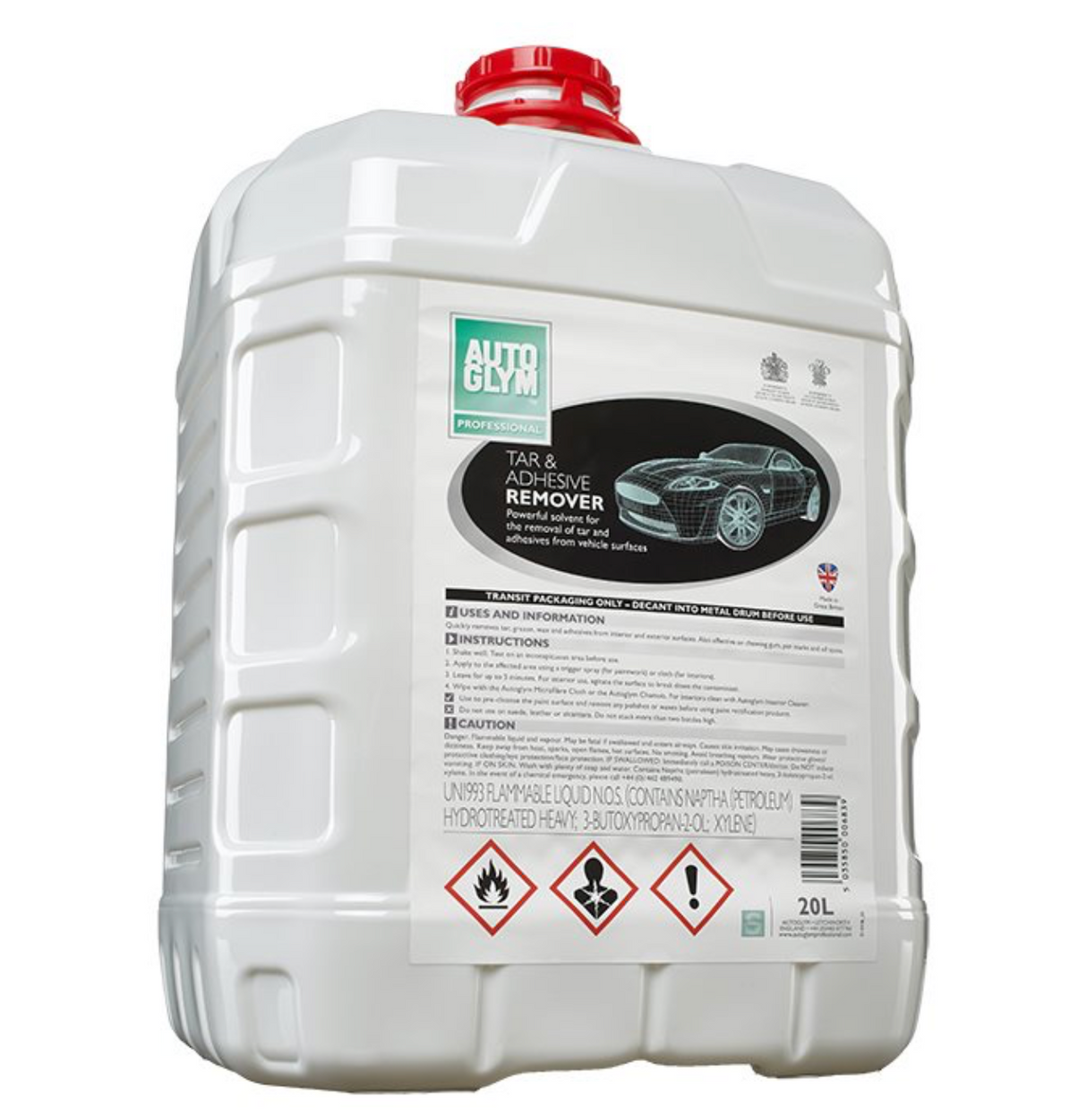 Autoglym Tar Adhesive Remover - Tjærefjerner 20L