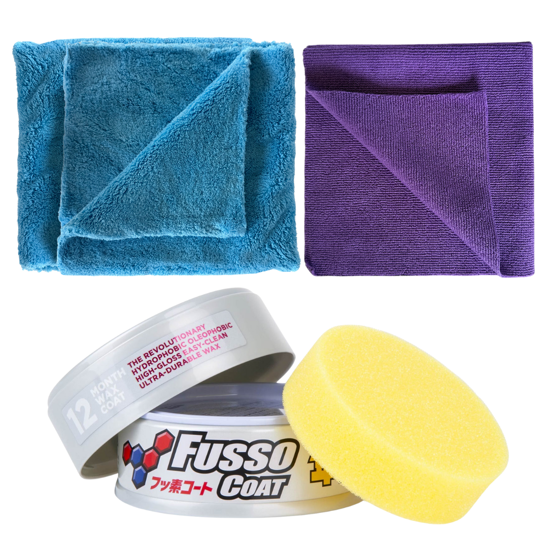 Vinter lakforsegler pakke - Soft99 Fusso Coat lys