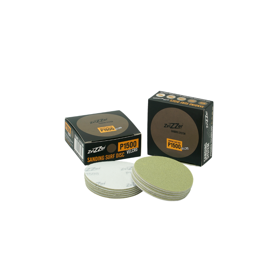 Zvizzer Sanding Surf Disc 3" - P1500 til P6000 slibeskiver
