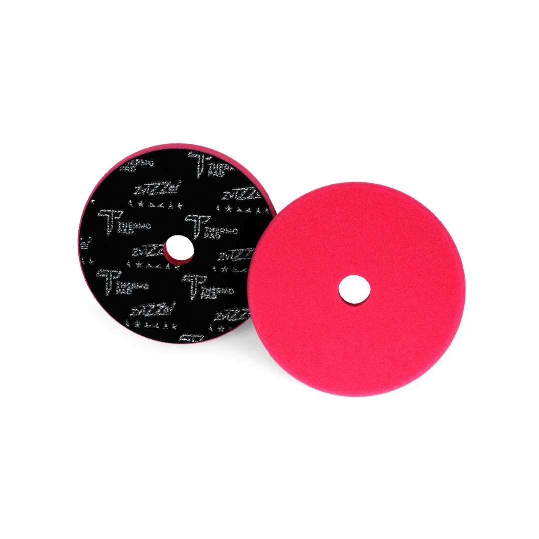 ZviZZer Thermo Trapez rød - Heavy cut polerskive