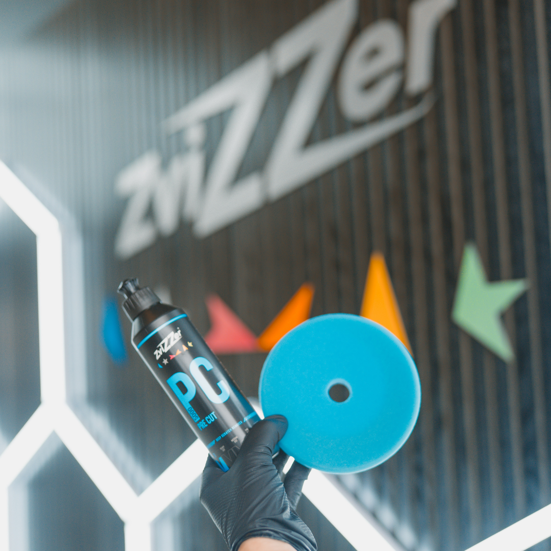 ZviZZer Thermo Trapez blå - Ekstra grov polerskive