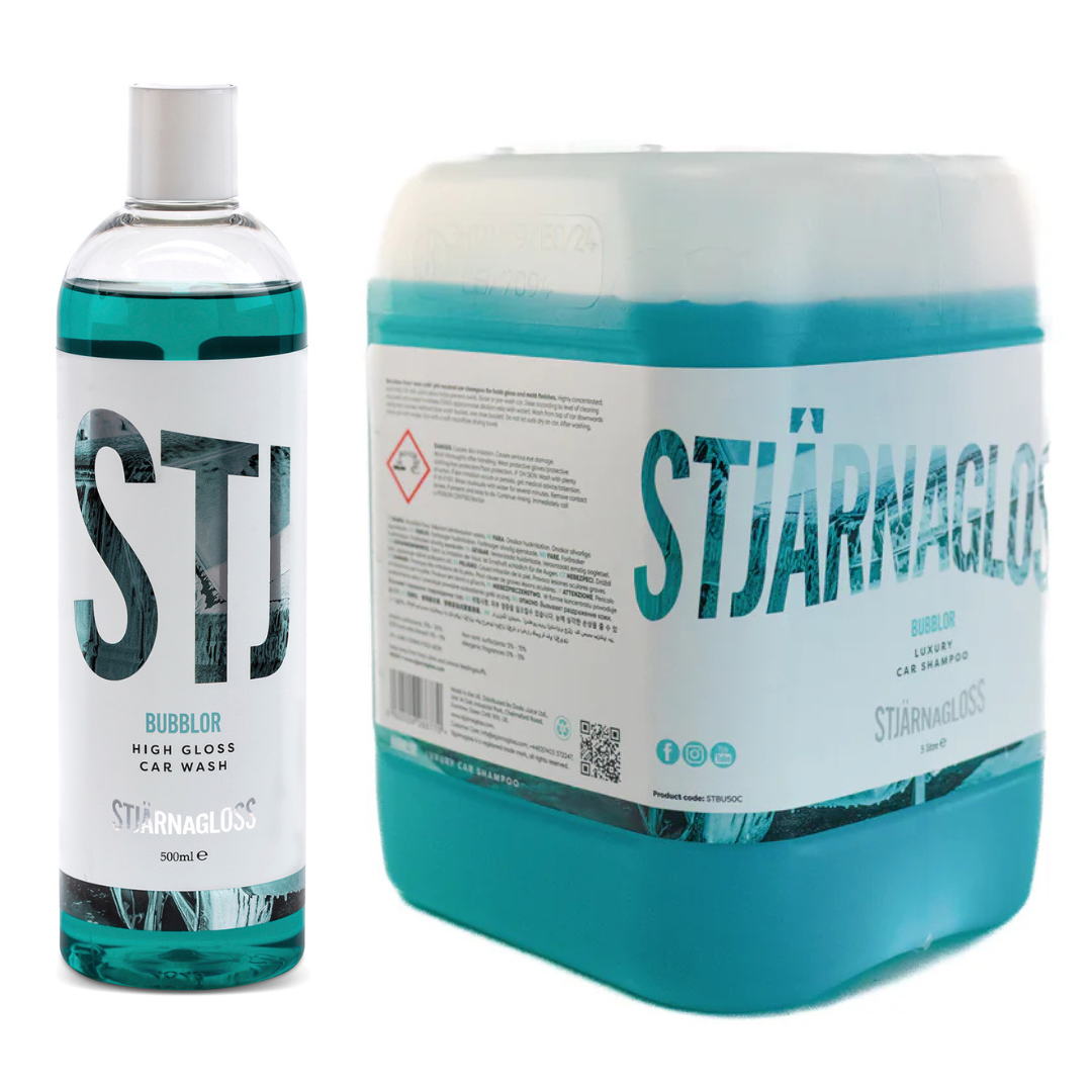 Skummende pH-Neutral Autoshampoo - Stjärnagloss Bubblor