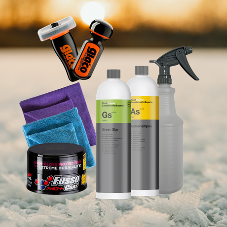 Vinter bilplejepakker