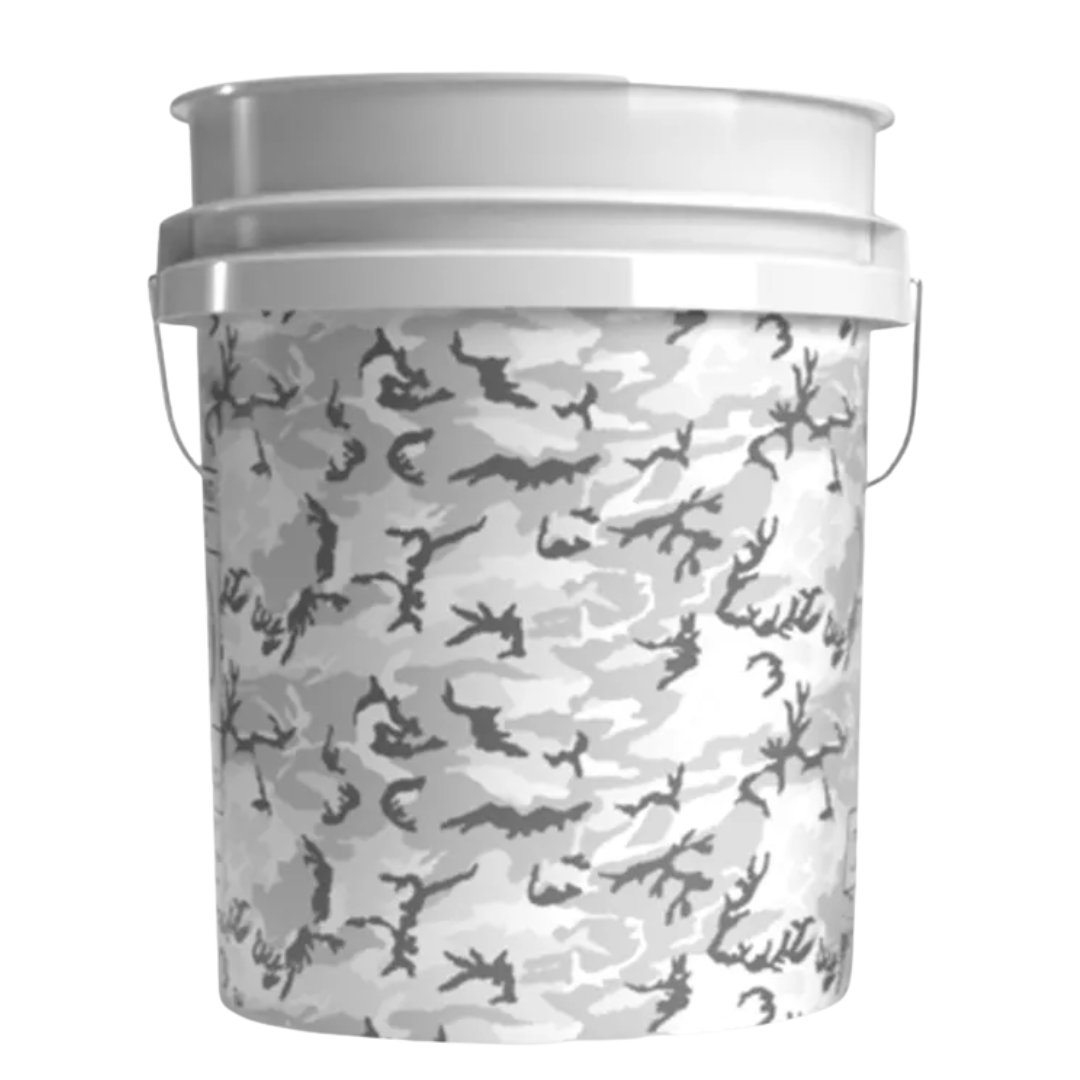 Magic Bucket Camo - Vaskespand inkl. Grit Guard
