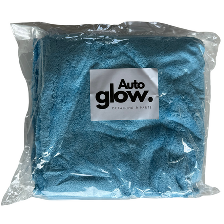 Super Blød Microfiberklud - AG Blue Laser Edge 500 GSM