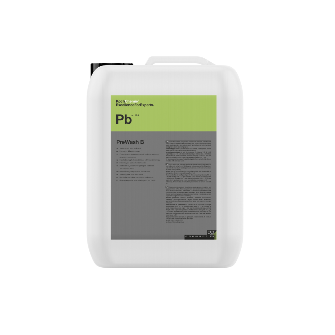 Koch Chemie Prewash B 10 Liter - Stærk alkalisk forvask