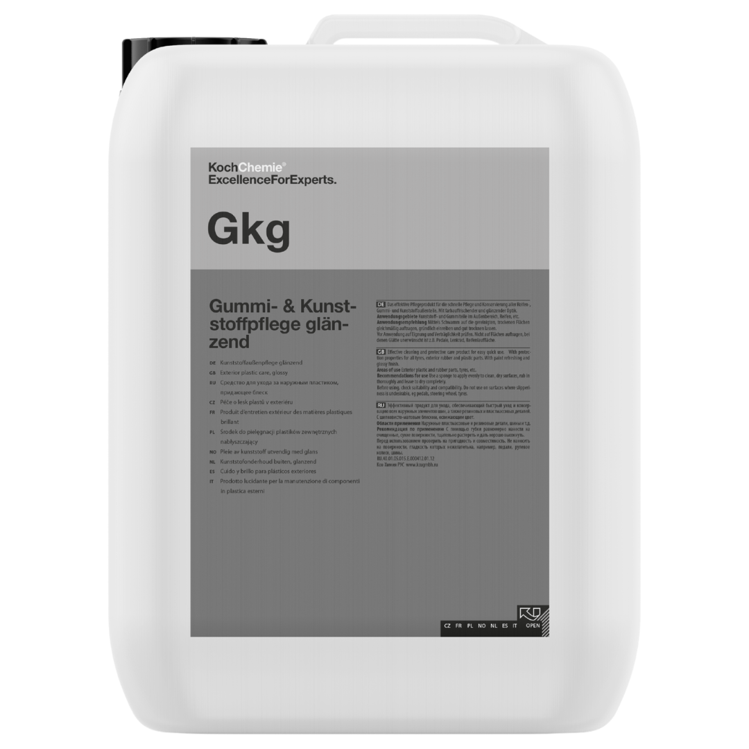 Koch Chemie GKG Gummi og kunstofpleje - Eksteriør plastikpleje med glans
