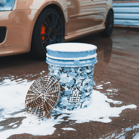 Magic Bucket Camo - Vaskespand inkl. Grit Guard