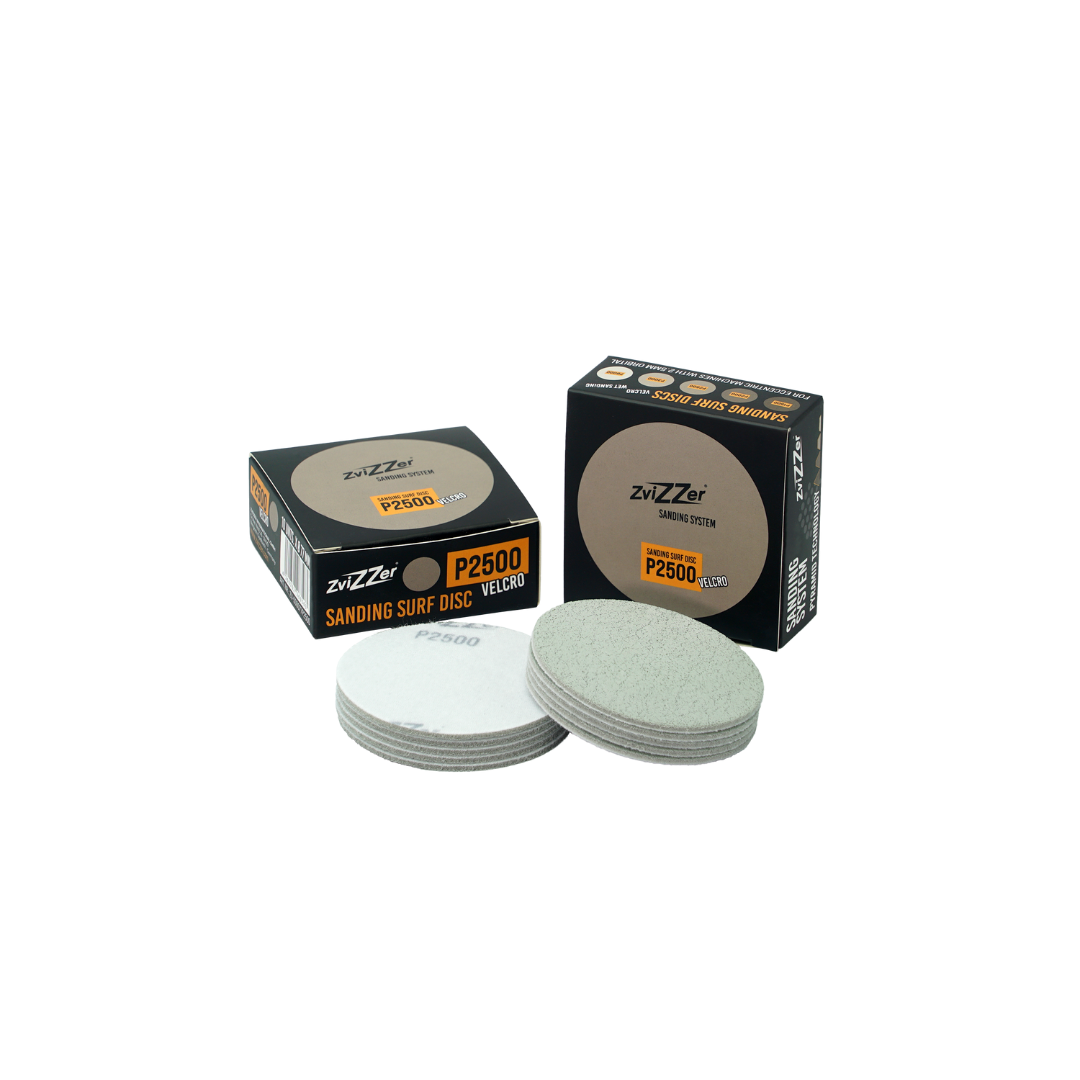 Zvizzer Sanding Surf Disc 3" - P1500 til P6000 slibeskiver